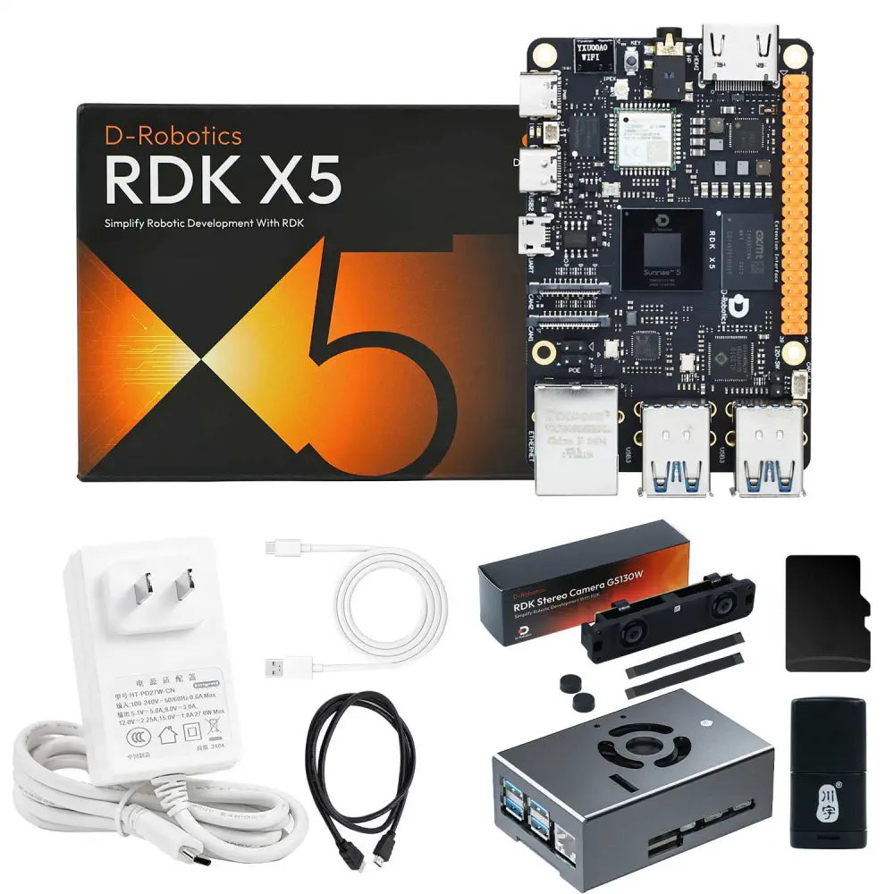 RDK X5 Robotic Development Kit-4GB Official Binocular Stereo Camera Kit