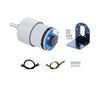 Yahboom 520 DC Gear Motor with Encoder 333RPM(1:30)-Motor+Bracket