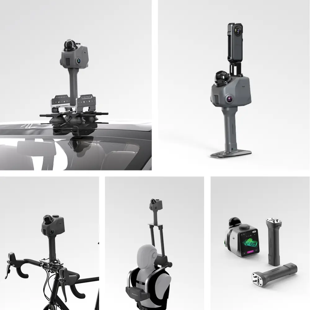 Raven Max RTK LiDAR Scanner 2*12MP camera with RTK