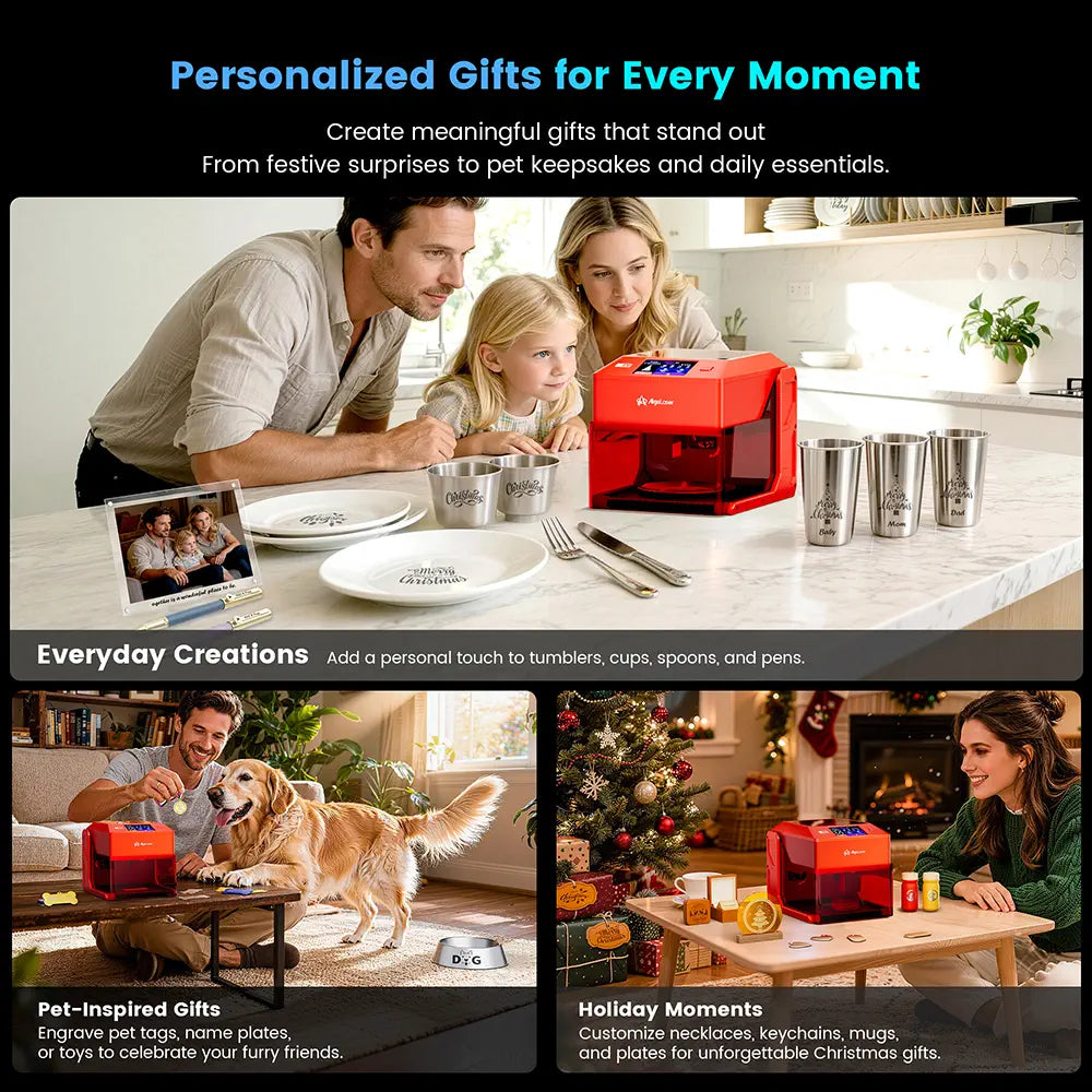 AlgoLaser Pixi 1.5W 1064nm Infrared Smart Laser Engraver with Enclosure