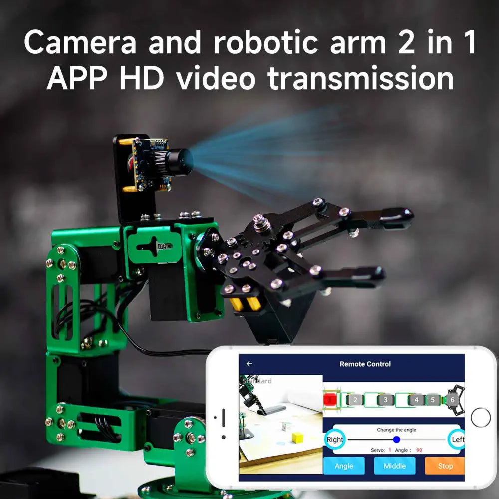 Yahboom DOFBOT ROS2 AI Large Model Vision Robotic Arm-Superior Version Without Raspberry Pi 5 Board