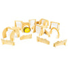 TTS Obstacle Course STEM Kit 18-pcs Compatible for Bee-Bot or Blue-Bot Coding Robot – Classroom Wooden Learning Maze Set