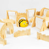 TTS Obstacle Course STEM Kit 18-pcs Compatible for Bee-Bot or Blue-Bot Coding Robot – Classroom Wooden Learning Maze Set