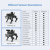 XiaoR GEEK Quadruped Robot with Al Vision Powered by Raspberry Pi Open Source Python Programming Robot Dog (Basic Version/ with Raspberry Pi 4 4GB)