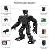 AiNex ROS Education AI Vision Humanoid Robot Powered by Raspberry Pi 4B Biped Inverse Kinematics Algorithm Learning Teaching Kit (Starter Kit with Raspberry Pi 5 2GB)