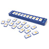 TTS Tactile Code Reader w/ 25 Blue-Bot Tiles – Bluetooth Programming Tool Compatible with Blue‑Bot &amp; Rugged Robot – STEM Coding Resource for Home, Office, School