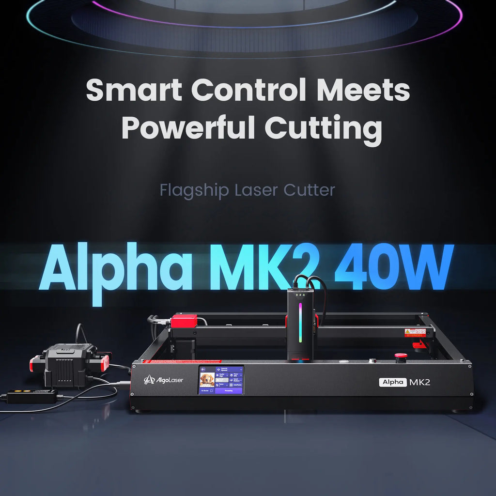 AlgoLaser Alpha MK2 40W Diode Laser Engraver High Power Smart Laser Machine