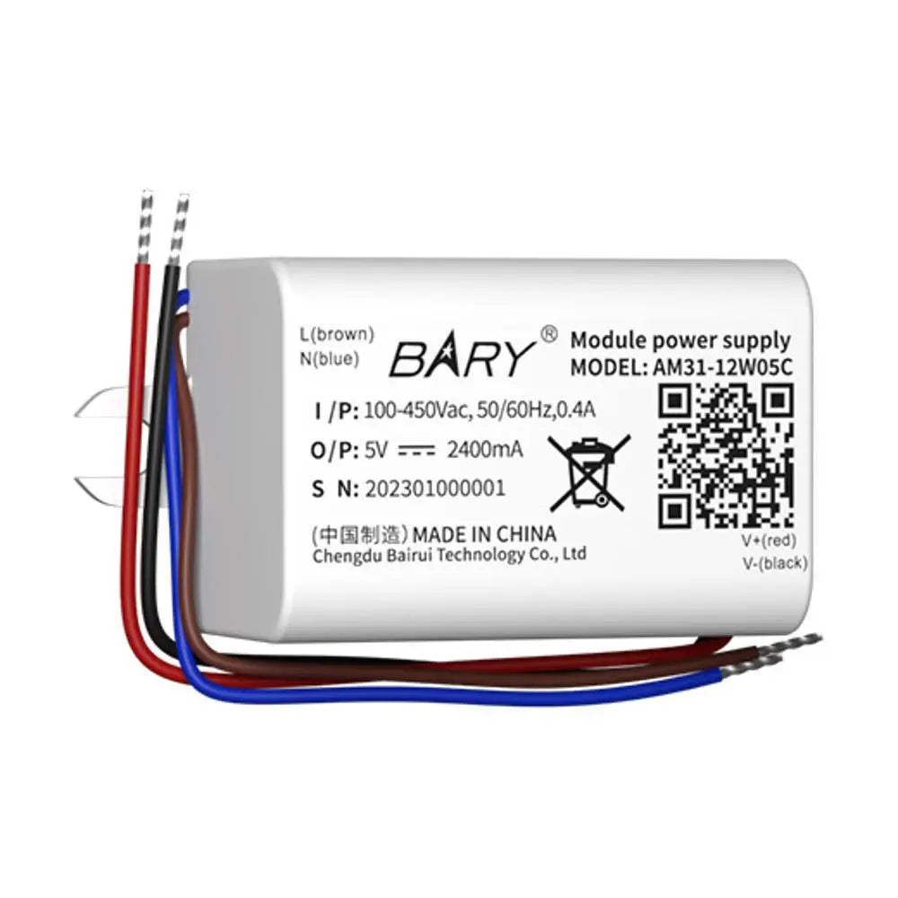 AM31-12W05C AC-DC Isolated Step-Down Power Module industrial grade design Four-fold safety protection