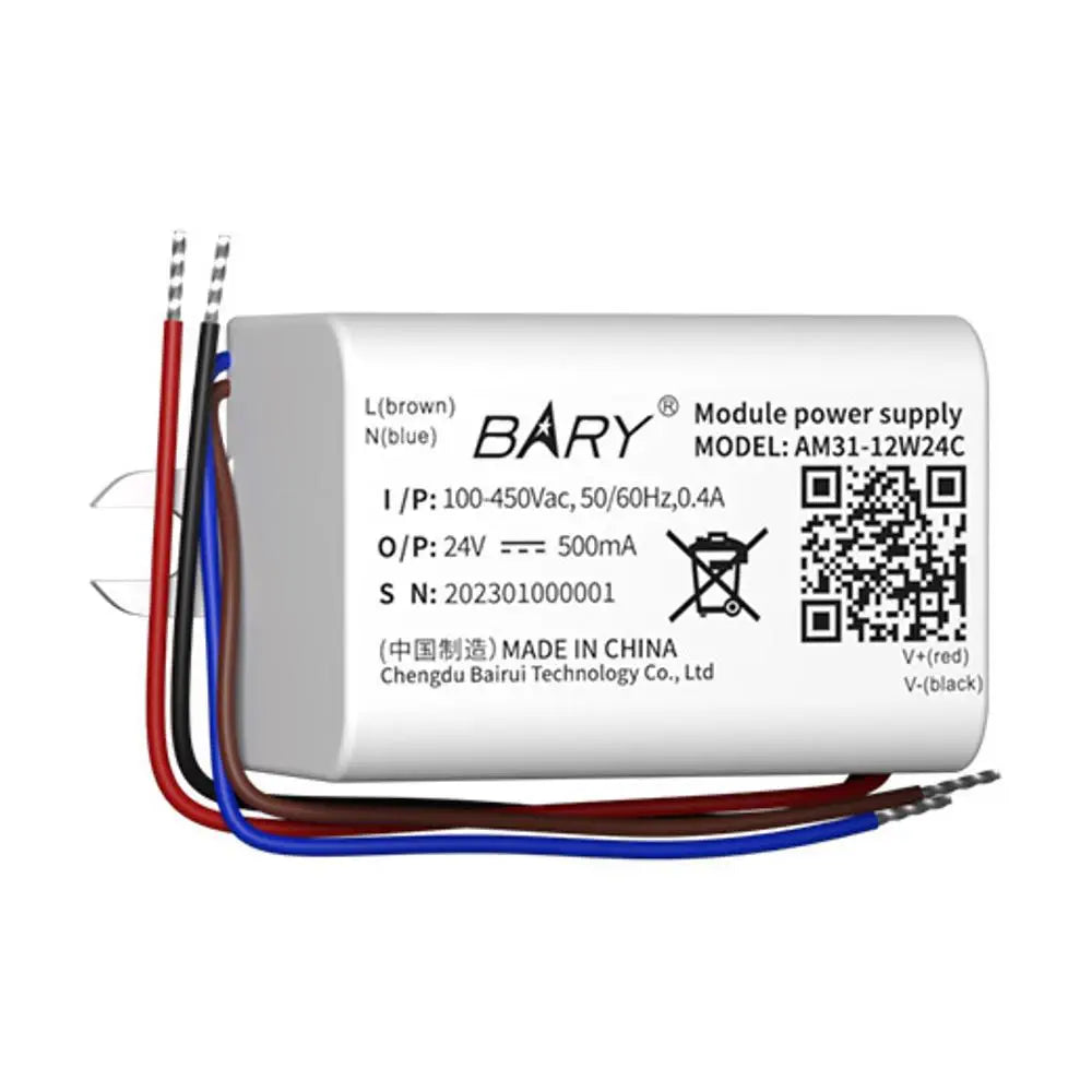 AM31-12W24C AC-DC Isolated Step-Down Power Module 24V Output voltage industrial grade design Four-fold safety protection