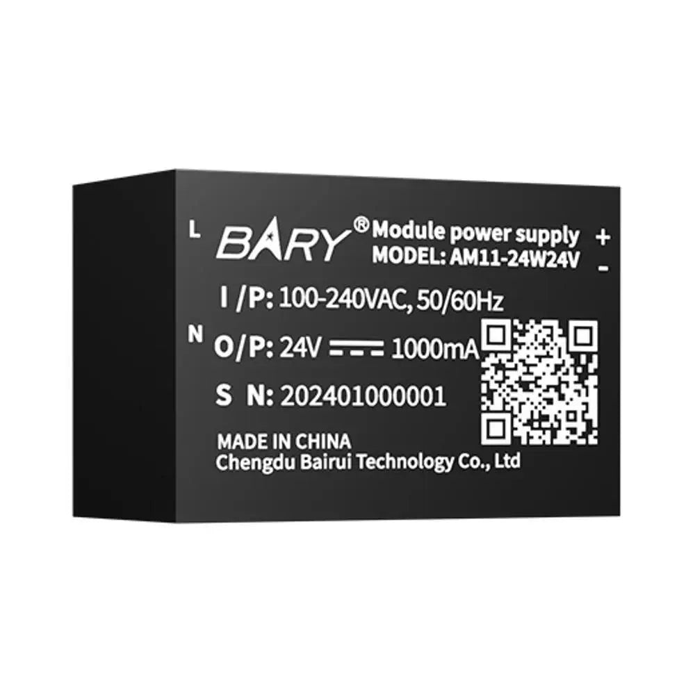 AM11-24W24V AC-DC Isolated Step-Down Power Module 24V Output voltage industrial grade design Four-fold safety protection
