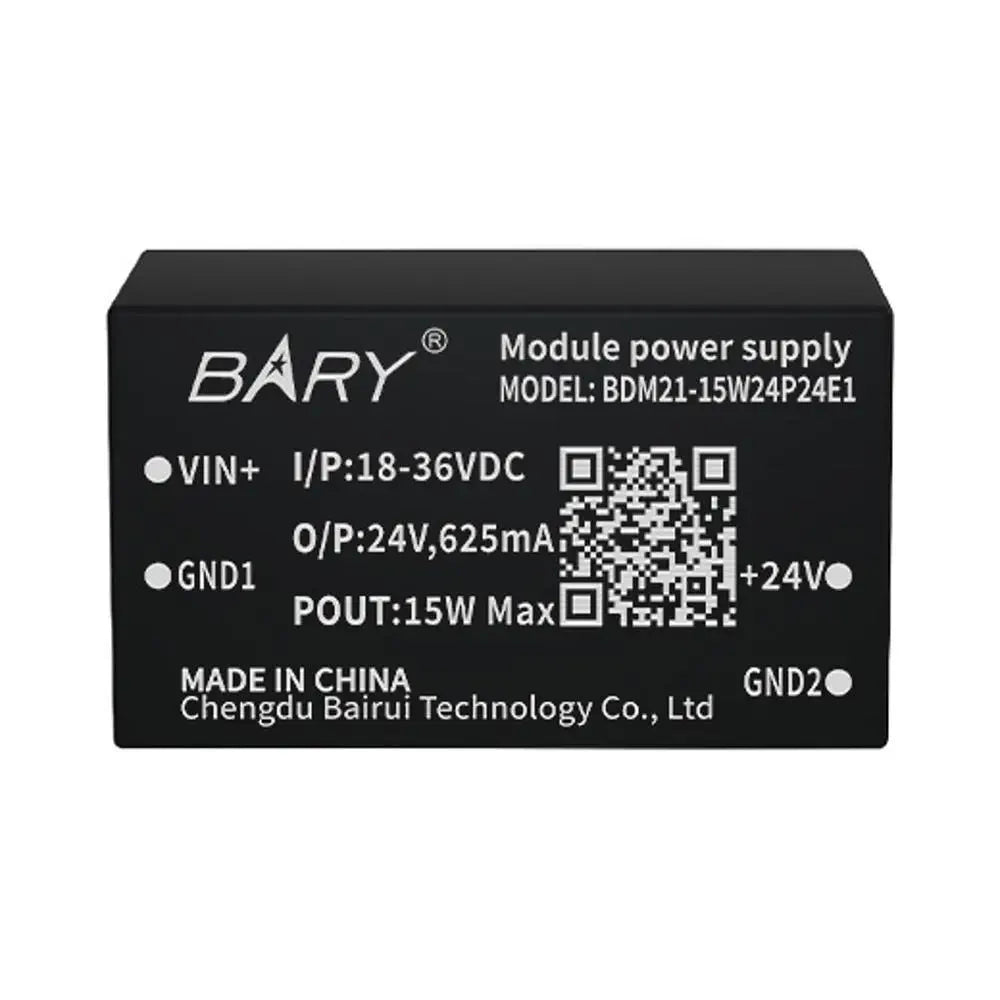 BDM21-15W24P24E1 24 V DC-DC isolated power supply module