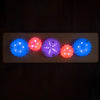 TTS Light Up Twist &amp; Turn Cog Board EY10971 Wooden Sensory STEM Activity Panel with LED Motion Gears Interactive Learning Resource