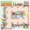 School Mat 75×75 cm for Bee-Bot &amp; Blue-Bot Durable Vinyl Floor Coding Playmat STEM Robotics Learning Aid for Sequencing &amp; Classroom Navigation