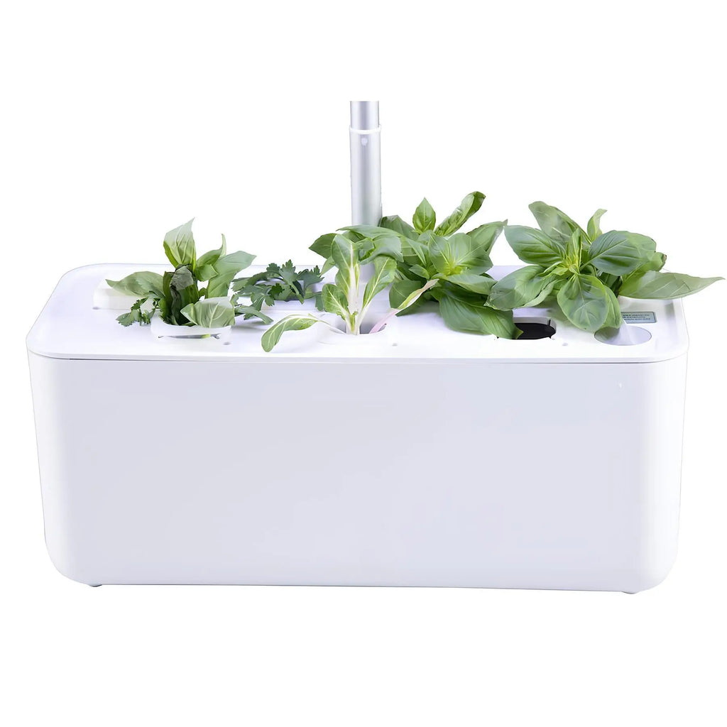 TTS Hydroponic Smart Garden 7-Compartments Indoor Growing System – STEM Learning Plant Growth Kit for Classroom, Office &amp; Home Science Use