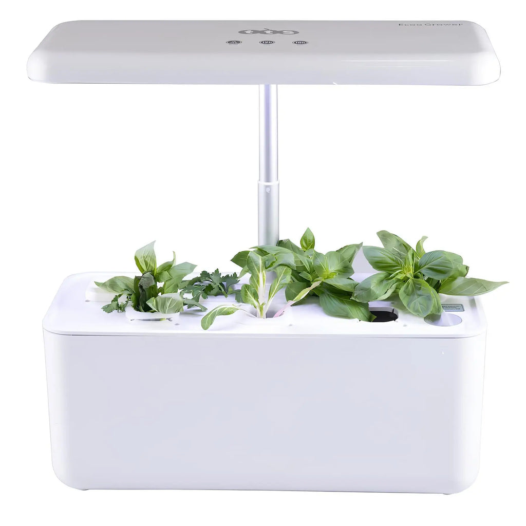 TTS Hydroponic Smart Garden 7-Compartments Indoor Growing System – STEM Learning Plant Growth Kit for Classroom, Office &amp; Home Science Use
