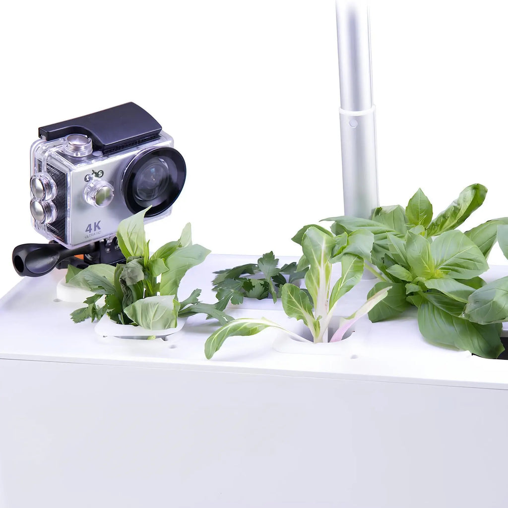 TTS Camera Mount for Hydroponic System – Universal Screw Thread Camera Holder for Smart Garden Time-Lapse Monitoring STEM Education Tool