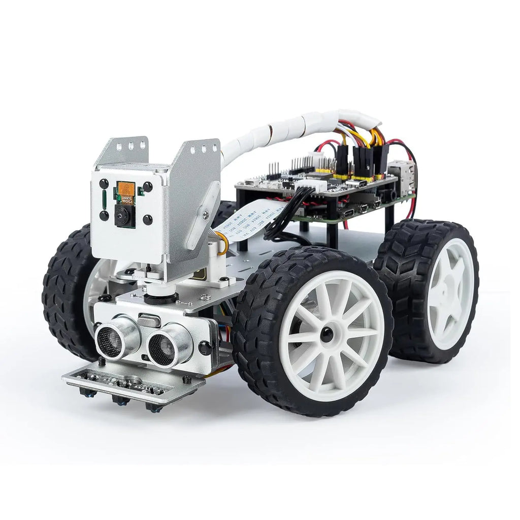 SunFounder PiCar-X Smart Video Robot Car Kit for Raspberry Pi AI Vision ...