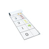 TTS Bee-Bot &amp; Blue-Bot Number Line Mat - 0 to 20 Numbers - STEM Coding Playmat Toy Floor Robot Mat for Classroom Office Home School Learning Resource - 25 x 300 cm