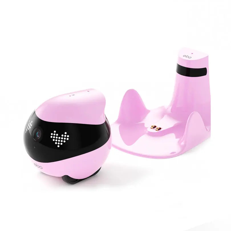 WeHome EBO Air 2 Companion Robot (White Pink)