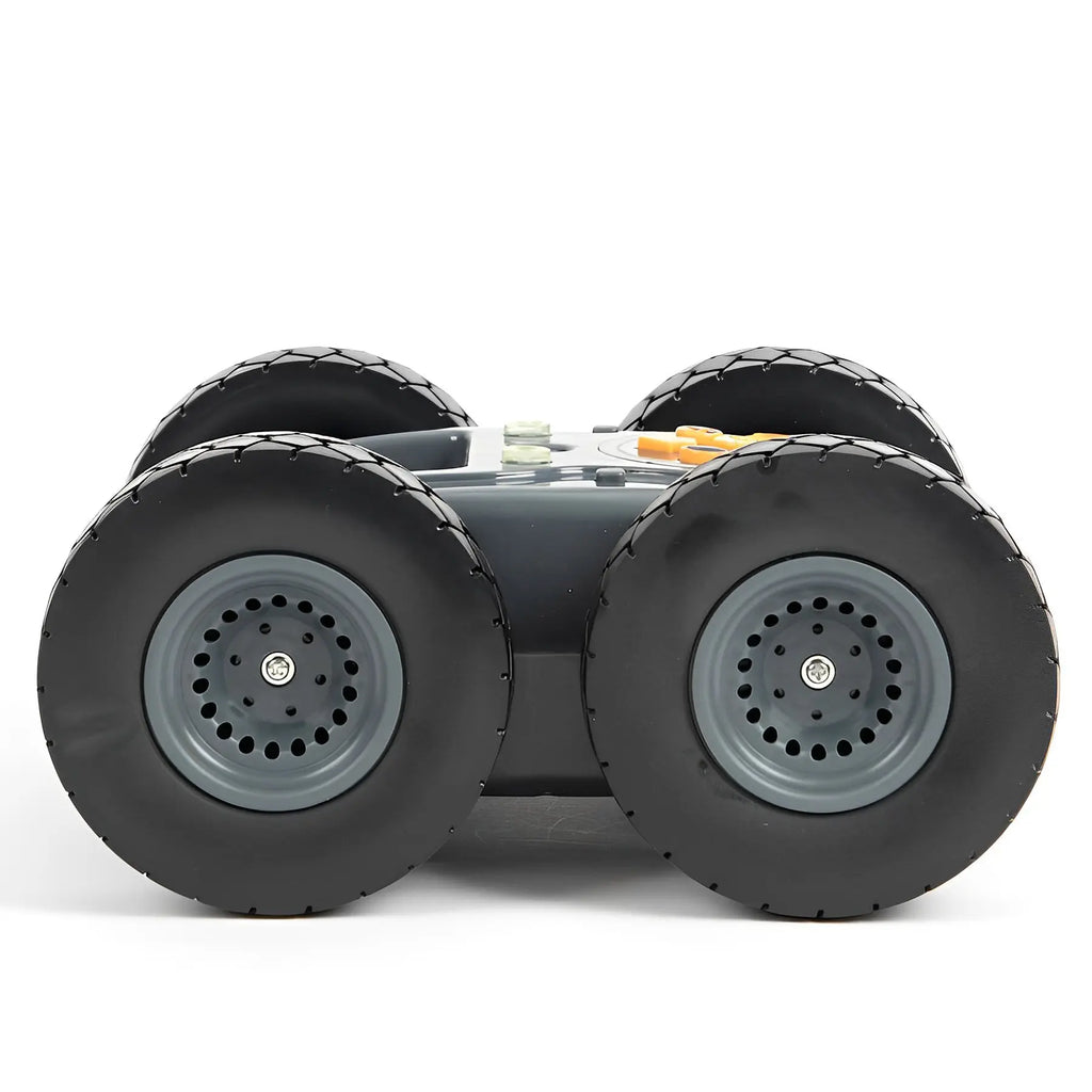 TTS Rugged Robot Programmable Coding Toy Forward Car Outdoor Robotics with Bluetooth, Rechargeable, 256-Step Memory, STEM Education Learning Kit for Kids, School, Classroom &amp; Home