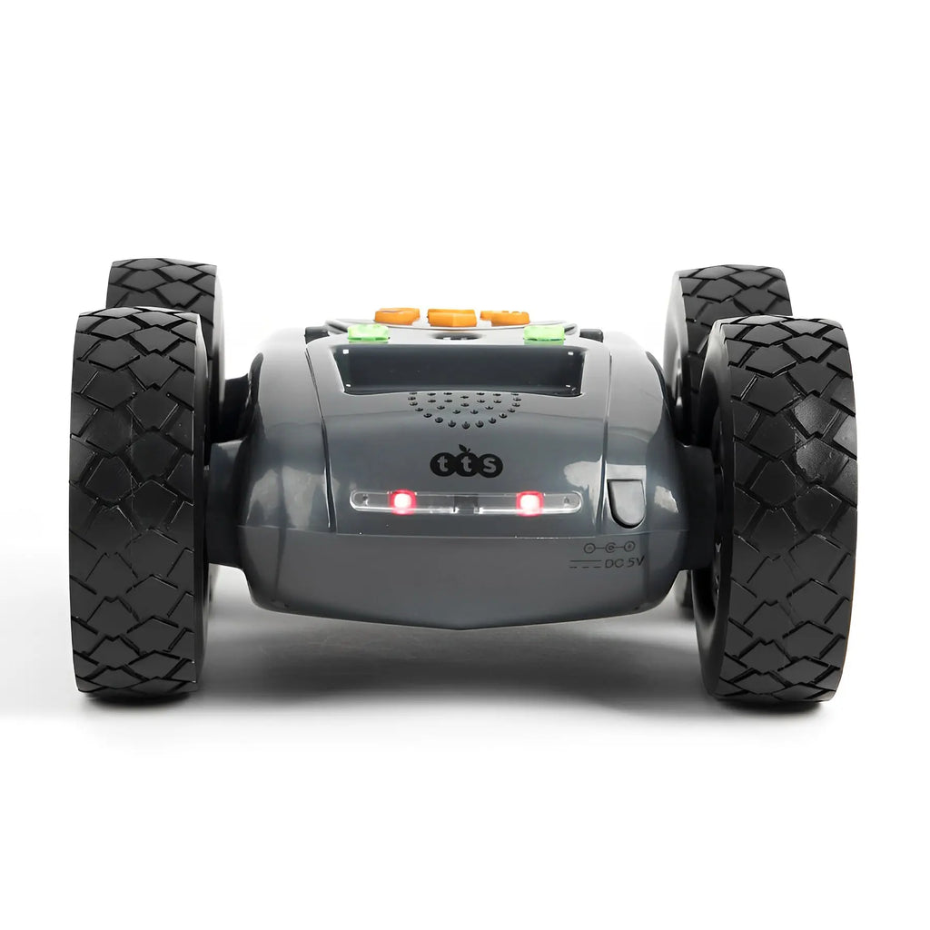 TTS Rugged Robot Programmable Coding Toy Forward Car Outdoor Robotics with Bluetooth, Rechargeable, 256-Step Memory, STEM Education Learning Kit for Kids, School, Classroom &amp; Home