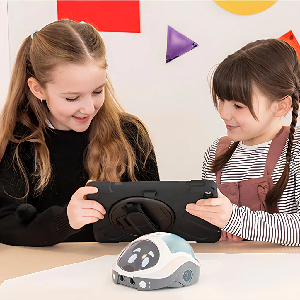 TTS Blue-Bot Bluetooth Coding Toy Robot Class Pack Bundle w/ Docking Station, 3 Themed Mats &amp; FREE Loti-Bot STEAM Programmable Robot – STEM Education Toys for Classroom, Home &amp; School