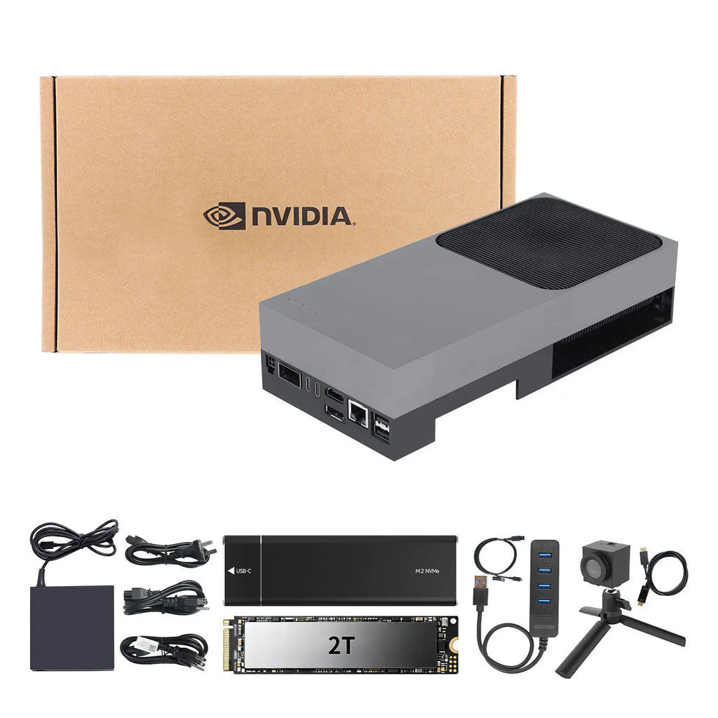 Jetson AGX Thor Developer Kit with 128GB RAM(2070 FP4 TFLOPS)--2TB Vision Advanced Kit(Limit 1 per customer)