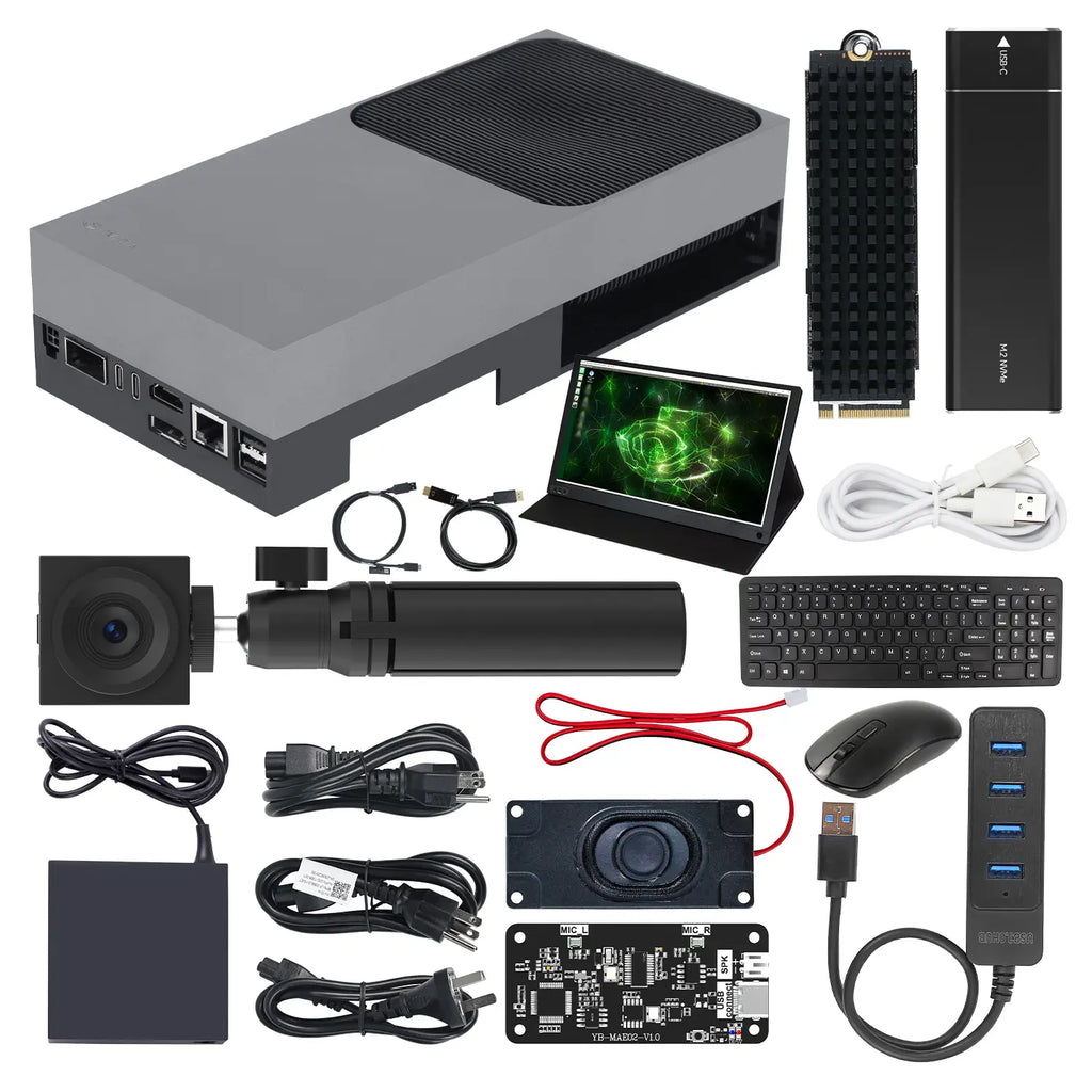 Jetson AGX Thor Developer Kit with 128GB RAM(2070 FP4 TFLOPS)--1TB Ultimate Kit