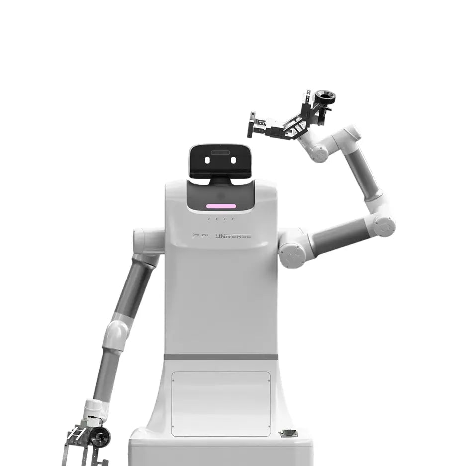 PL-Universe ProWhite Robot 2.0 (w/ AGV) - RobotShop