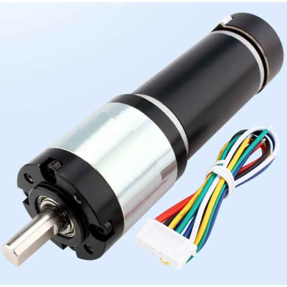 36D Tubular planetary gear motor with Encoder 12V - 36RPM