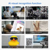 Quadruped Bionic Robot Dog Raspberry Pi AI Robot Kit with TOF Lidar SLAM Mapping and Navigation, 3D Depth Camera Face Recognition Target Tracking Open Source Programming Robot