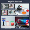 ROSpider ROS2 Hexapod Robot with Jetson/Raspberry Pi, Multimodal Large AI Models, ChatGPT, 3D Vision, SLAM Mapping &amp; Navigation (Starter kit without Controller)