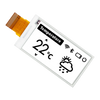 DKE 2.66-Inch Black/White E-Paper Display, 152x296 SPI E-Ink Screen for IoT Panels