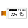 DKE 2.66-Inch Black/White E-Paper Display, 152x296 SPI E-Ink Screen for IoT Panels
