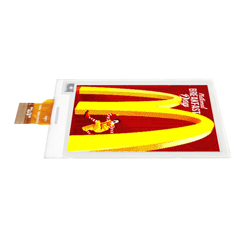 DKE 2.7-Inch Tri-Color Electronic Shelf Label (ESL) E-Paper, 264x176 ...