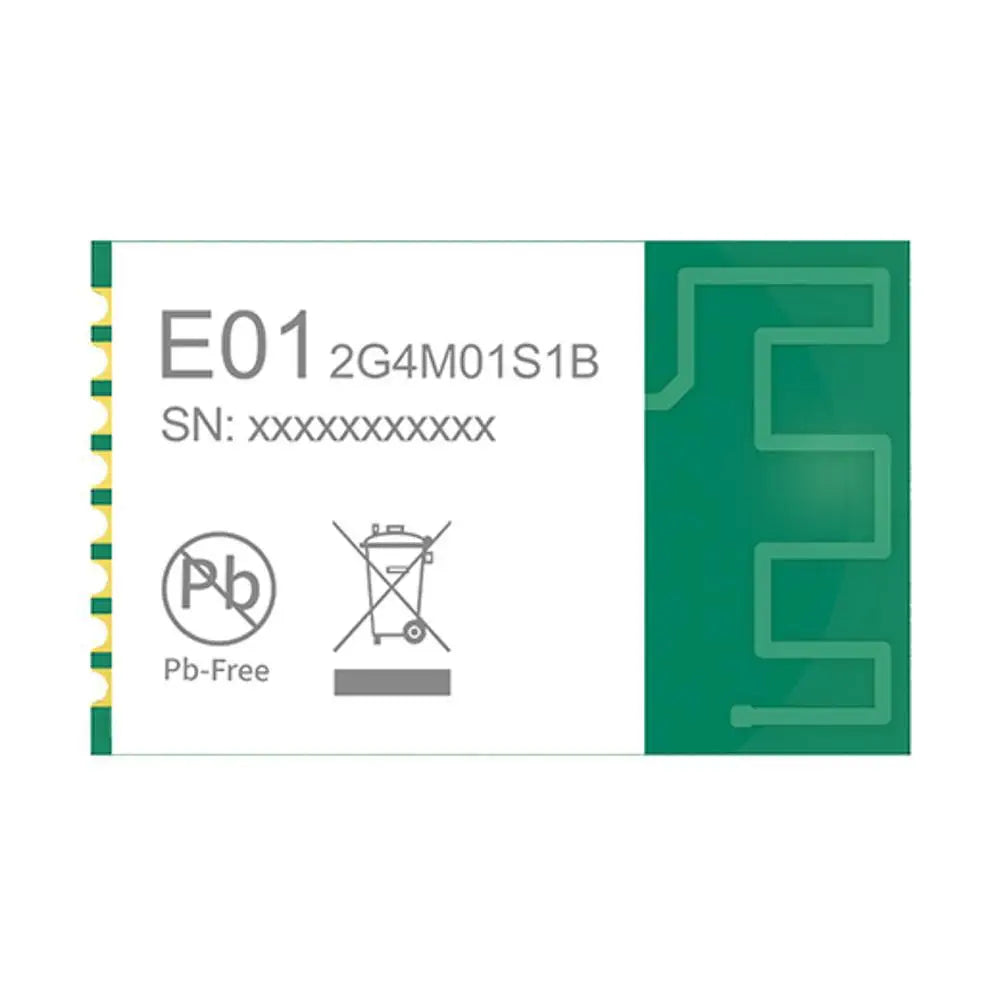 EBYTE E01-2G4M01S1B Ebyte FCC CE RoHS Certification Cheap 2.4GHz Wireless RF Module Iot Spi 200m Wireless Transmitter
