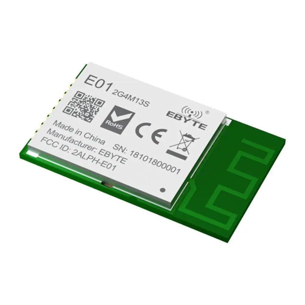 E01-2G4M13S Ebyte high data rate rf module 2.4ghz nRF24L01P low cost rf transmitter receiver module wireless SMD transceiver module