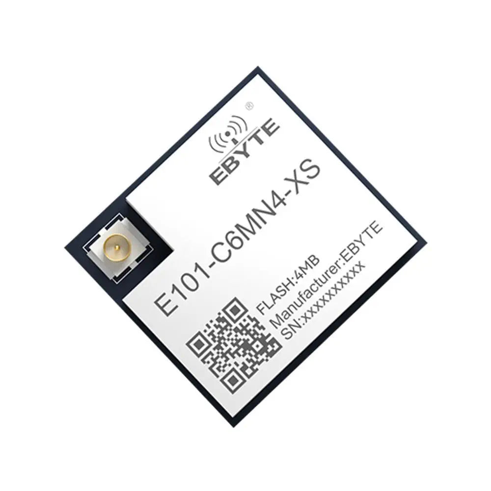 E101-C6MN4-XS Built-in ESP32-C6 chip solution Wi-Fi6 Low-power ble 5.3 protocol Dual-mode ble WiFi module