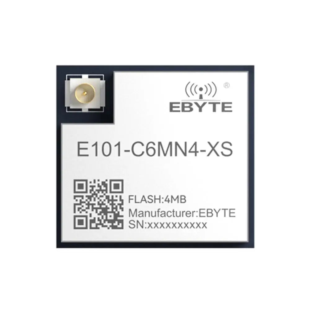 E101-C6MN4-XS Built-in ESP32-C6 chip solution Wi-Fi6 Low-power ble 5.3 protocol Dual-mode ble WiFi module