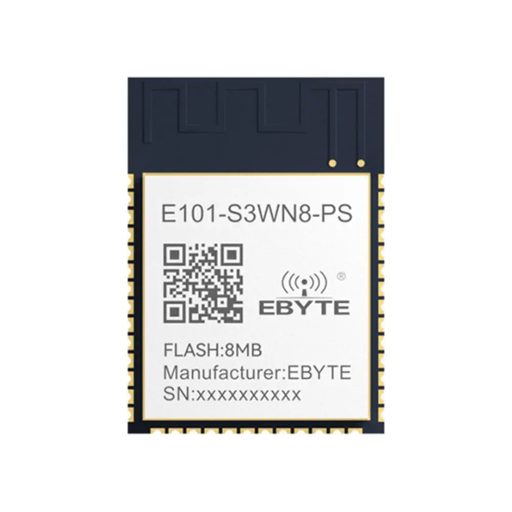E101-S3WN8-PS Wi-Fi + low-power ble dual-core wireless module PCB onboard antenna