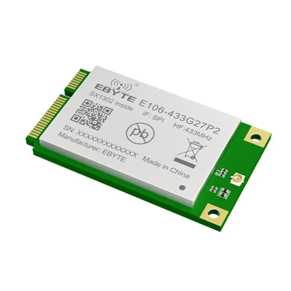 E106-433G27P2 Lora module Sx1302 wireless Lora gateway RF SPI interface 433Mhz