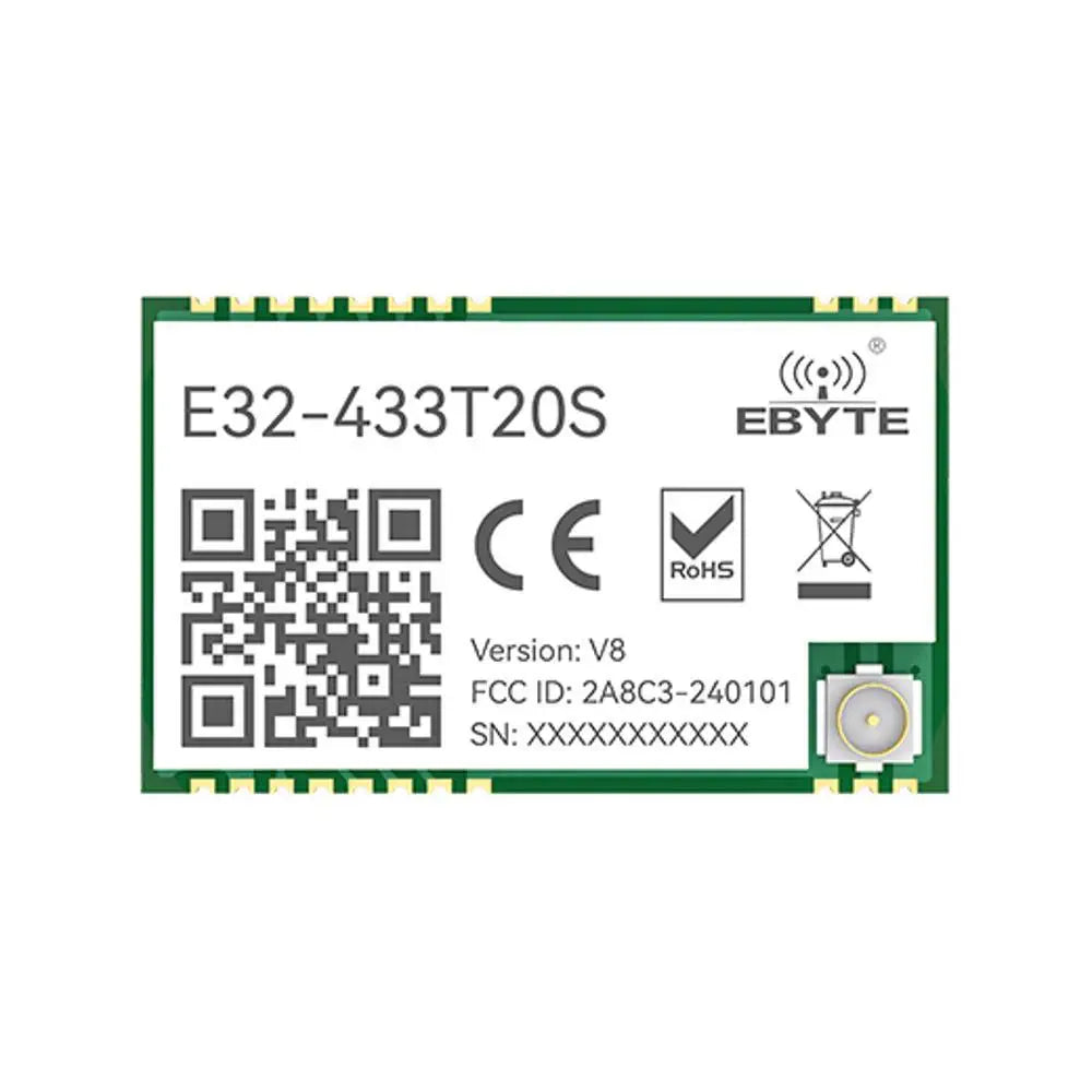 E32-433T20S SEMTECH's LoRa solution Long-distance anti-interference transparent transmission LoRa micro module