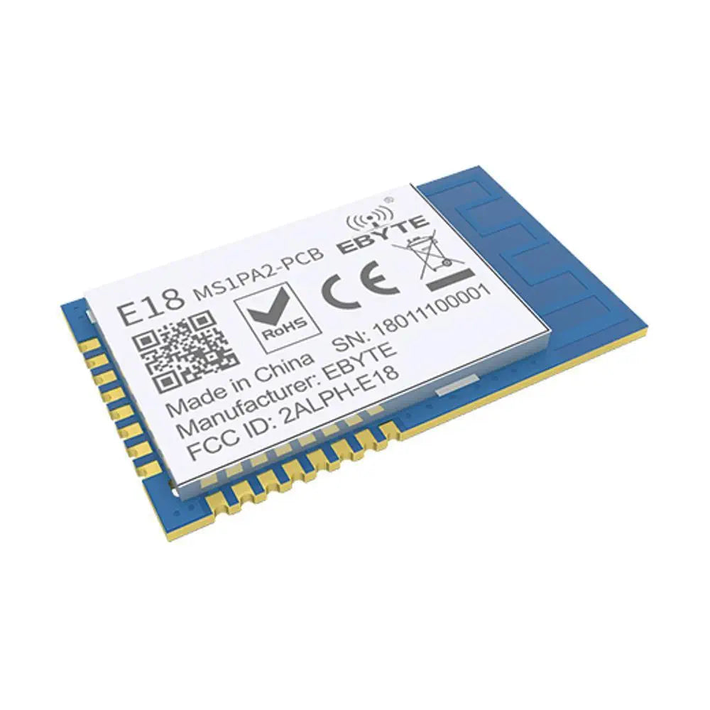 E18-MS1PA2-PCB PA LNA low cost zigbee wireless module AD HOC net zigbee relay module for wireless remote control