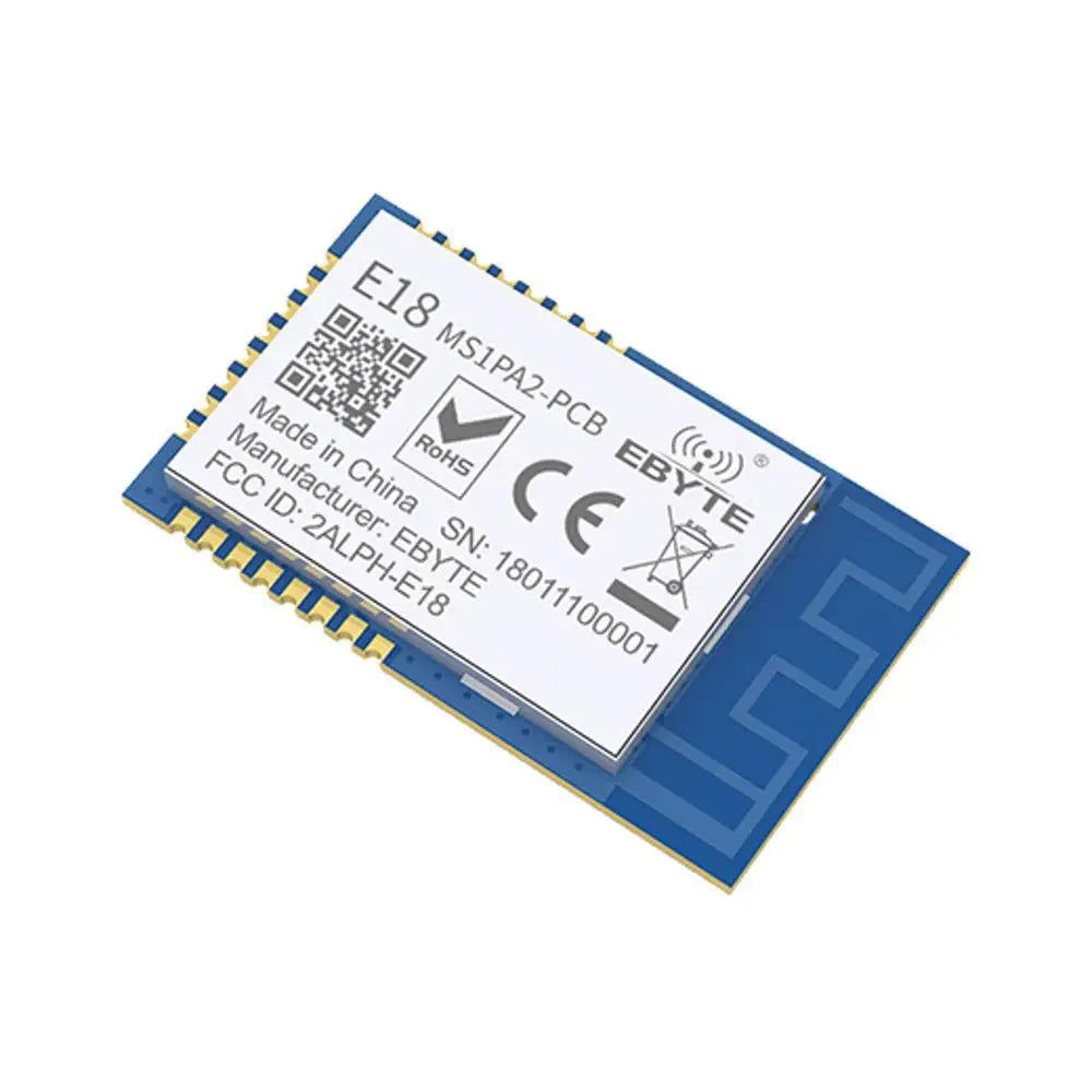 E18-MS1PA2-PCB PA LNA low cost zigbee wireless module AD HOC net zigbee relay module for wireless remote control