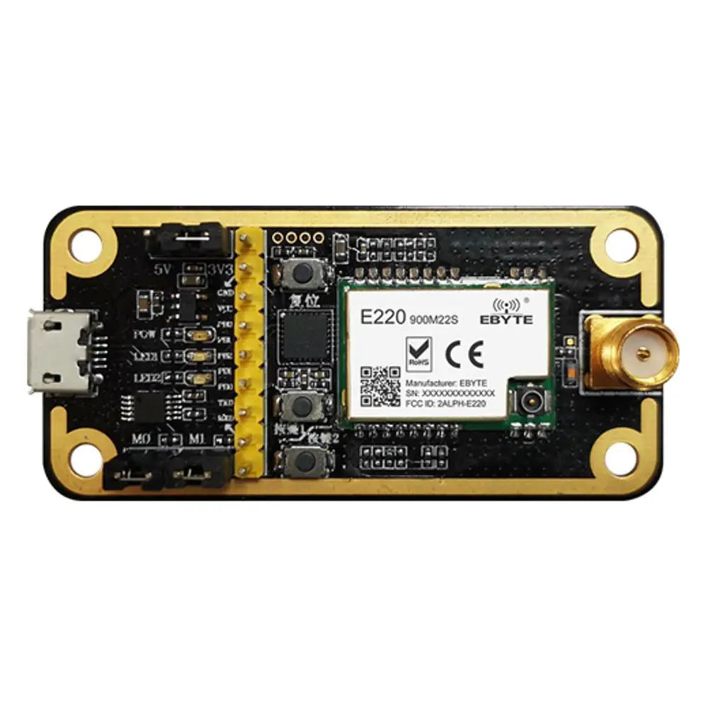 E220-900MBL-01 Lora llcc68 pre-soldered development kit compatible with E07/E30/E220/E32/E22 stable to develop IoT