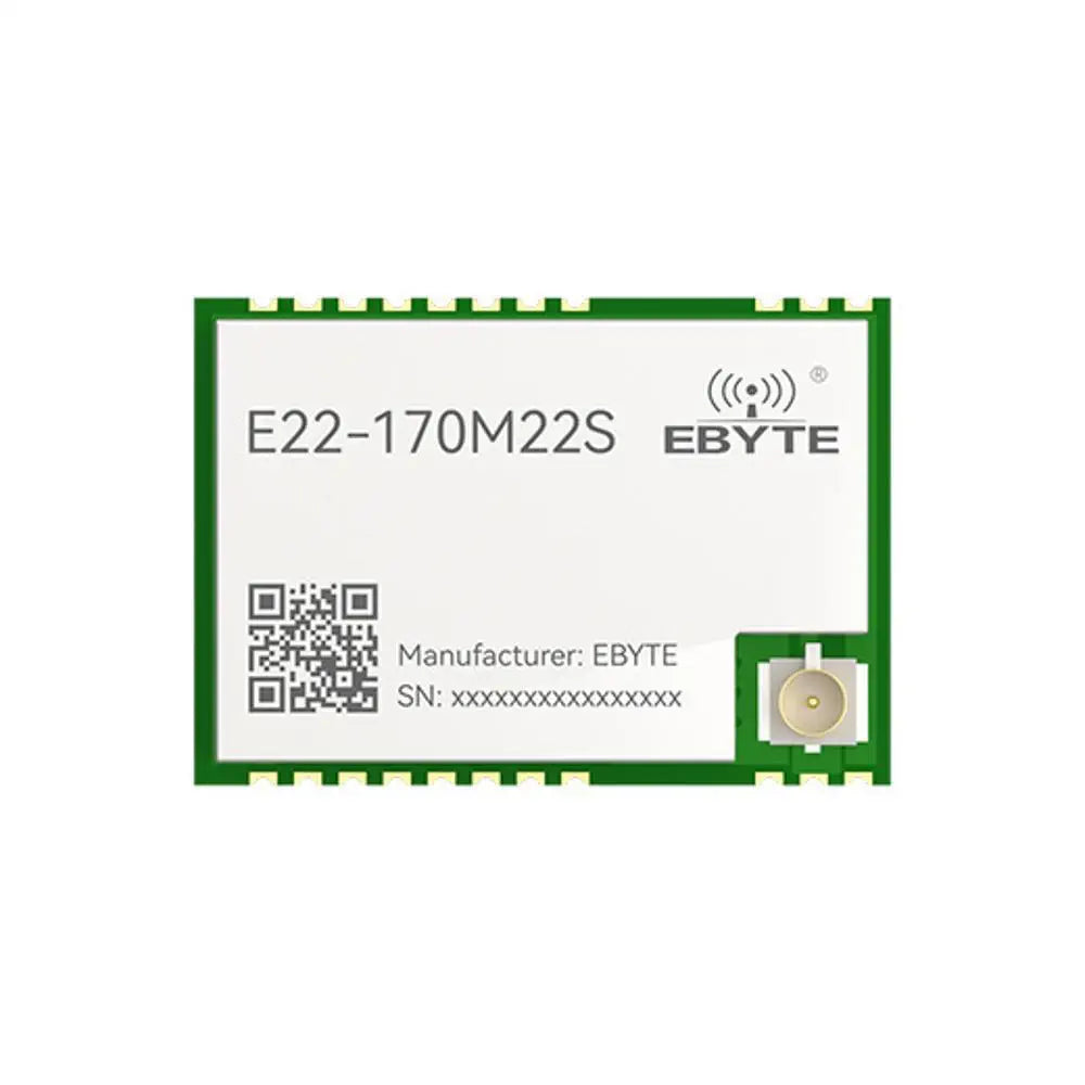 E22-170M22S SX1262 RF Transceiver Module LoRa spread spectrum technology 5 km longer distance Smaller size lower power consumption