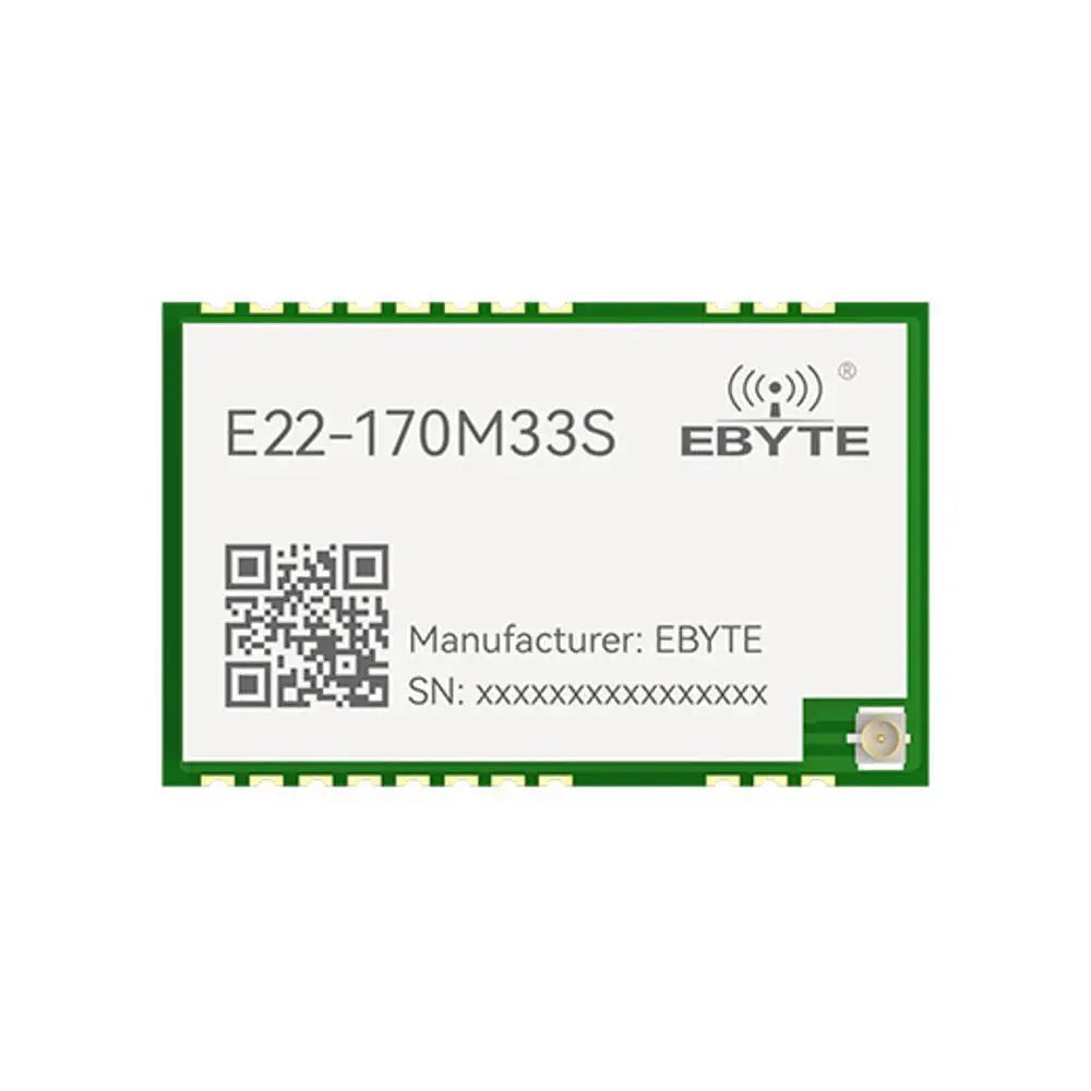 E22-170M33S SX1262 RF Transceiver Module LoRa spread spectrum technology 16 km longer distance Smaller size lower power consumption