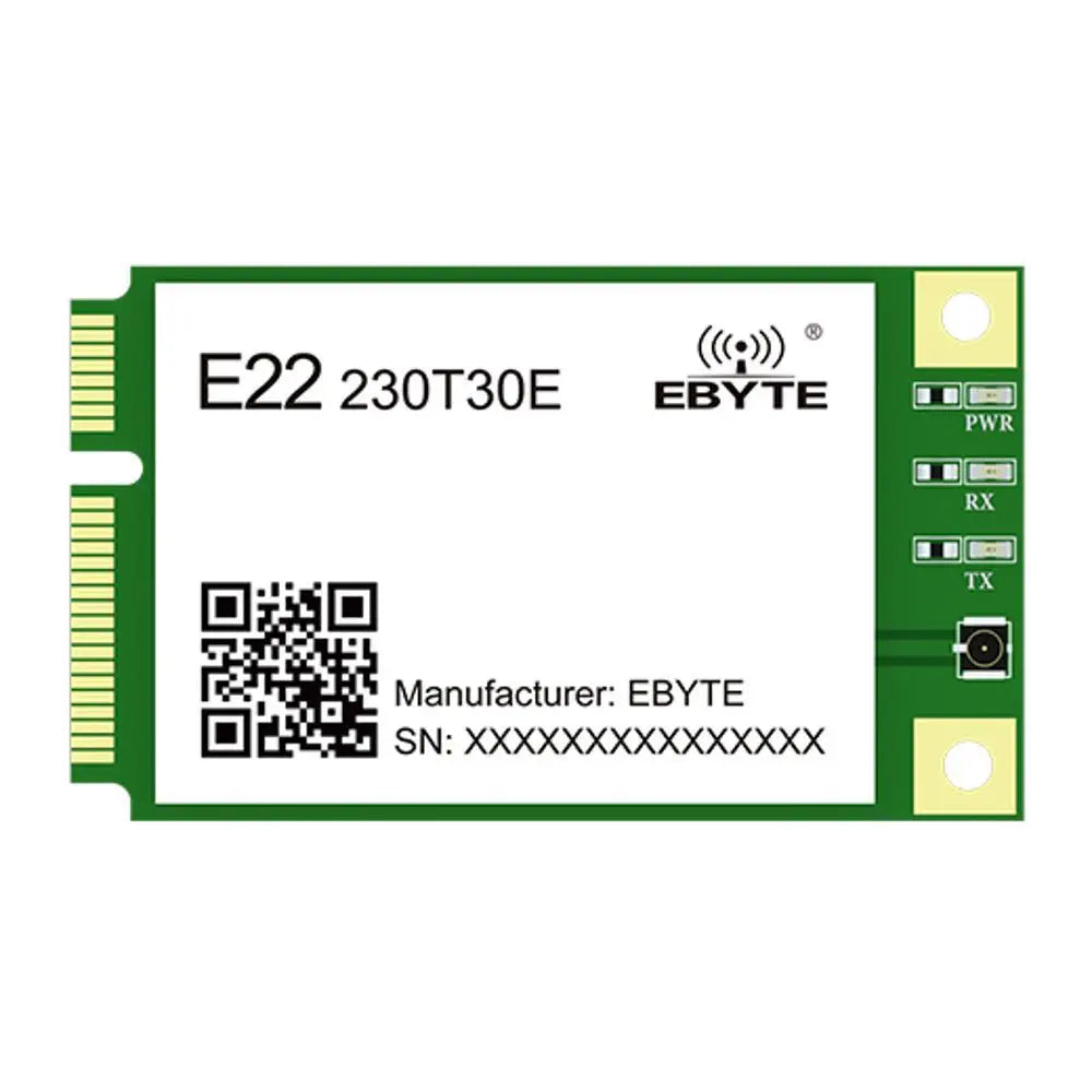 E22-230T30E Ebyte OEM ODM SEMTECH's LoRa solution 30dm 10km 220.125-236.125MHz PCI-e interface Lora wireless module