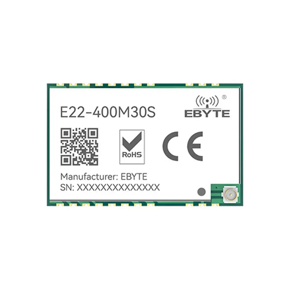 E22-400M30S Sx1262 30dBm SPI 12Km Ebyte 400Mhz Lora SMD Sx1268