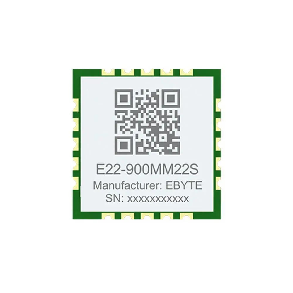 E22-900MM22S SX1262 LoRa module 868/915MHz ultra small size Lora SMD module